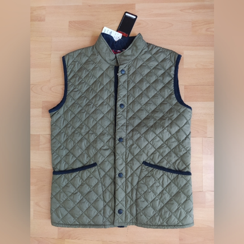 Brooks Brothers khaki gilet youth XL